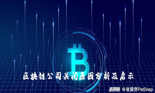区块链公司关闭原因分析及启示